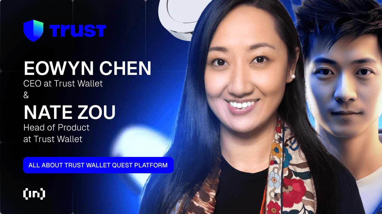 Trust Wallets VD Eowyn Chen och produktchef Nate Zou om framtiden för självförvaring
