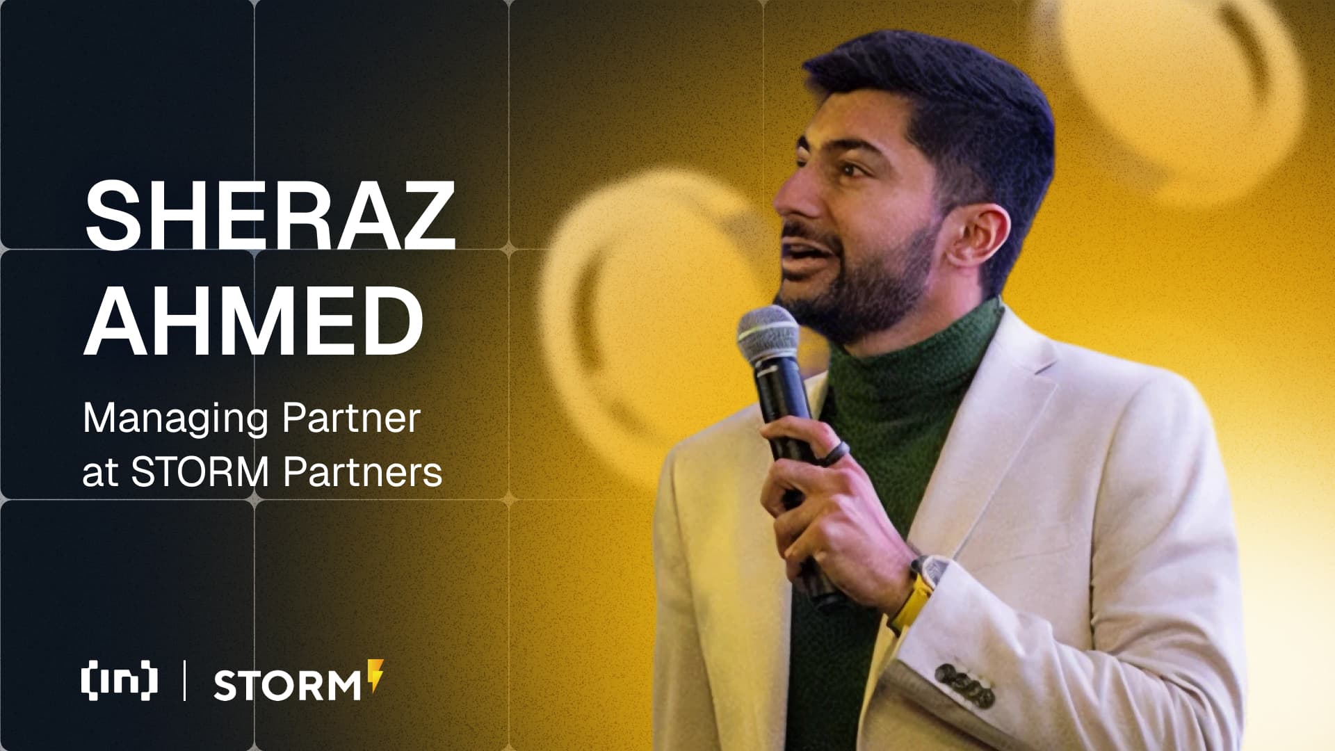 Storm Partners’ Sheraz Ahmed pratar om krypto, AI och finansens framtid