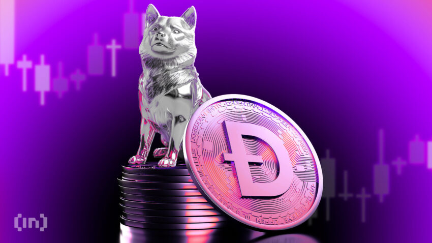 Dogecoin (DOGE)-priset kämpar för att få momentum medan handelsvolymen sjunker med 36 %