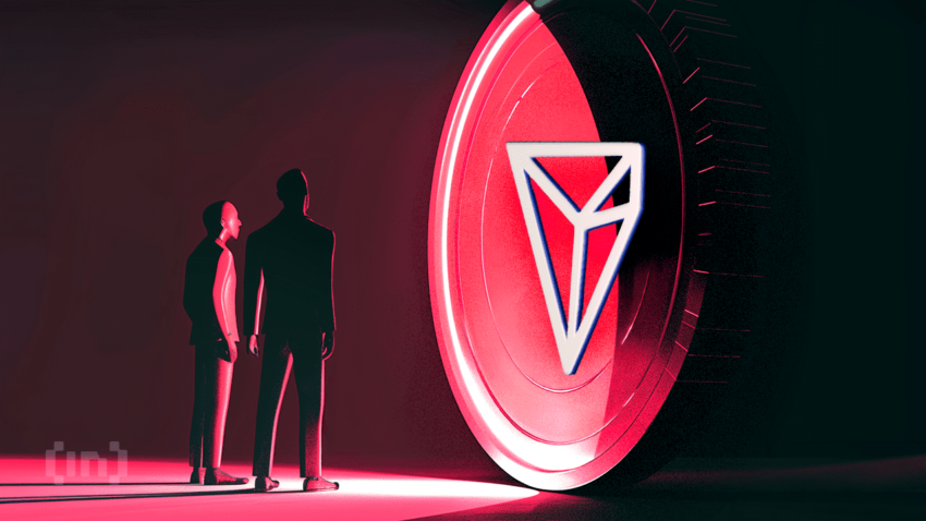 Tron (TRX) kämpar för att behålla 4 % vinst medan innehavstiden för mynt minskar