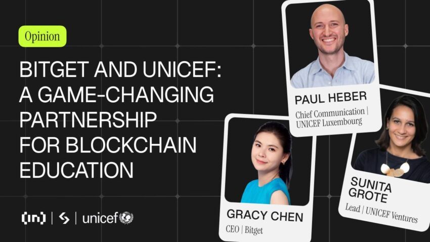 Bitget och UNICEF: Ett banbrytande partnerskap för utbildning inom blockchain